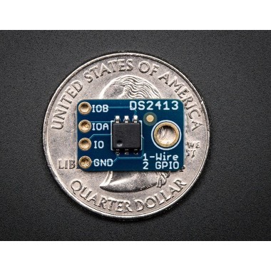 DS2413 1-Wire Two GPIO Controller Breakout