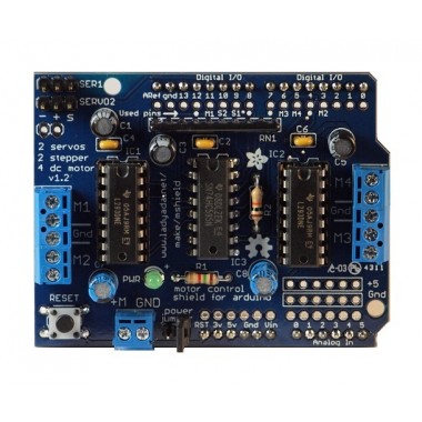 KIT - Motor - Stepper - Servo Shield para Arduino