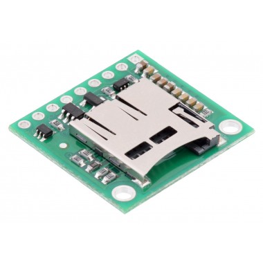 Breakout Board for microSD Card with 3.3V Regulator and Level Shifters