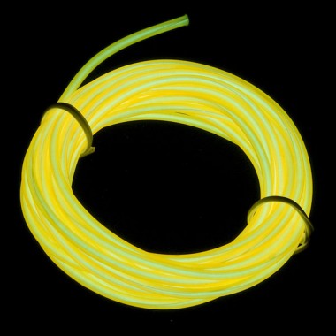 EL Wire - Amarillo 3 metros