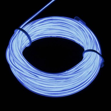 EL Wire - White 3m