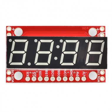 7-Segment Serial Display - Red