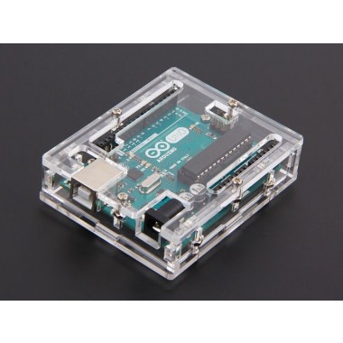 Arduino UNO R3 Acrylic Enclosure - Clear