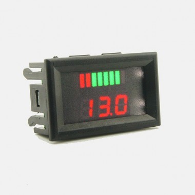 12V LED Digital Battery Capacity Indicator