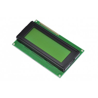 2004 20x4 Character LCD Module - Yellow Backlight