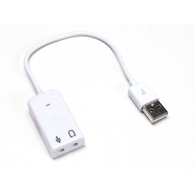 USB Audio Adapter - Works with Raspberry Pi