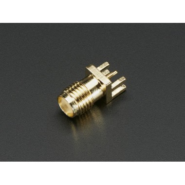 Edge-Launch SMA Connector for 1.6mm / 0.062