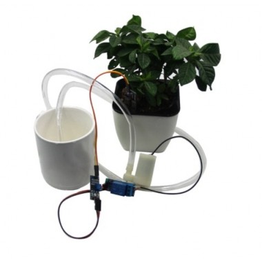 Automatic water pumping kits for flower