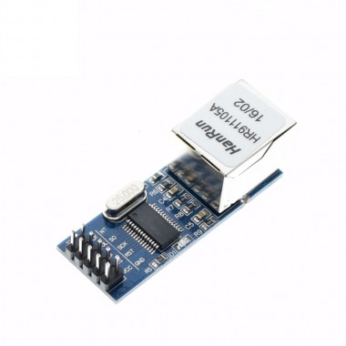 mini ENC28J60 LAN Ethernet Network Board Module 25MHZ Crystal AVR 51 LPC 3.3V