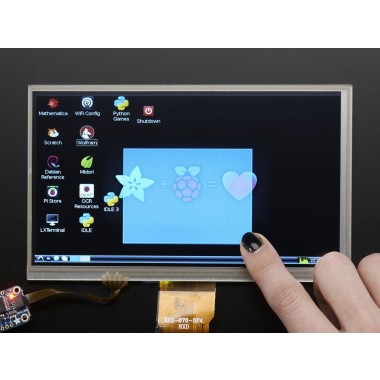 HDMI 4 Pi: 7inch Display w/Touchscreen 1024x600- HDMI/VGA/NTSC/PAL