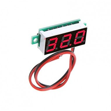 Mini 0.28inch DC 2.5-30V Red Digital Voltmeter
