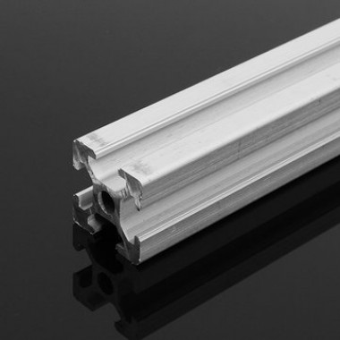 Silver 250mm Length 2020 T-Slot Aluminum Profiles Extrusion Frame For CNC