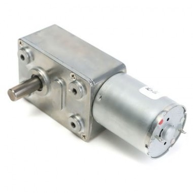 Reversible High torque Turbo Worm Gear Motor JGY370 DC 12V 40RPM