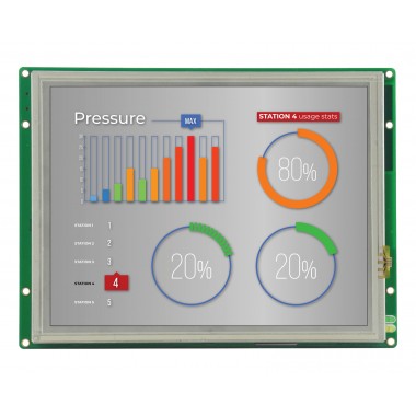 EPC-A8-80-R high-quality industrial embedded computer 8-inch LCD