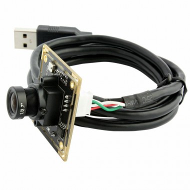 NLK-2MP06 USB camera board with 90 degree lens and holder