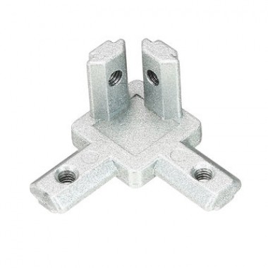 3 Way 90 Degree Inside Corner Connector Joint Bracket for 2020 Series Aluminum Profile