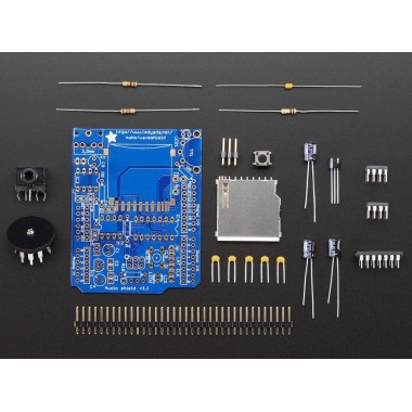 Adafruit Wave Shield for Arduino Kit - v1.1