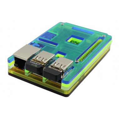 Raspberry Pi 2 model B Rainbow Case