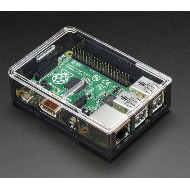 Pi Model B / Pi 2 / Pi 3 Case Base - Smoke Gray