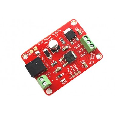 Fixed dual-voltage (5.0V and 3.3V) power supply board