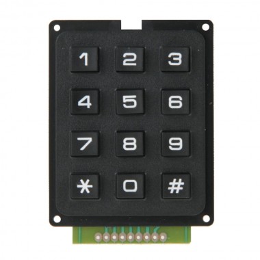 4 X 3 MATRIX KEYPAD KARET