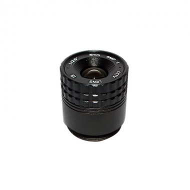 CCTV Lens CS, 6mm , 5MP 1/2.5