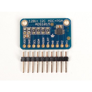 ADS1015 12-Bit ADC - 4 Channel with Progrmmable Gain Amplifier