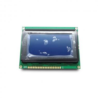 Display LCD 128 x 64 Azul - Blanco
