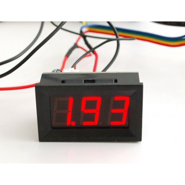 Amperímetro Digital de Panel