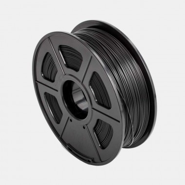 Rollo de PLA Negro 1.75mm - 1kg