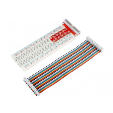 T Type GPIO Extension Board 40 Pins Rainbow Cable for Raspberry Pi 3