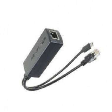 Micro USB Active POE Splitter Power 48V to 5V 2A for Raspberry