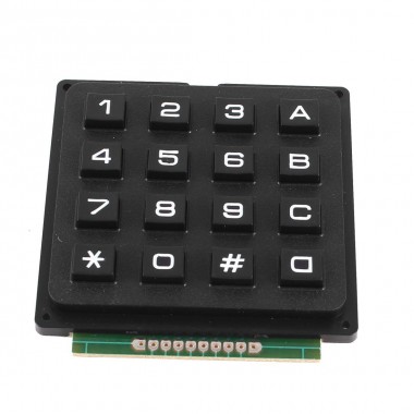 4 X 4 MATRIX KEYPAD KARET