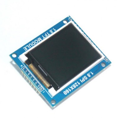 1.8 Inch 128*160 Serial SPI TFT LCD Module Display   PCB Adapter