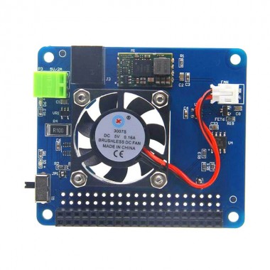 Smart Temperature Control Fan and Power Expansion Board for Raspberry Pi