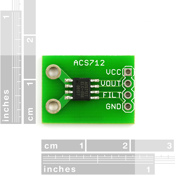Модуль acs712 схема